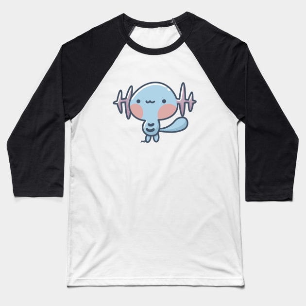 kawaii manga and anime lover Baseball T-Shirt by Sugar Bubbles 